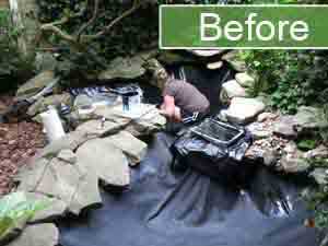 Fish Pond Repair