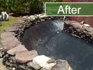 Fish Pond Repair